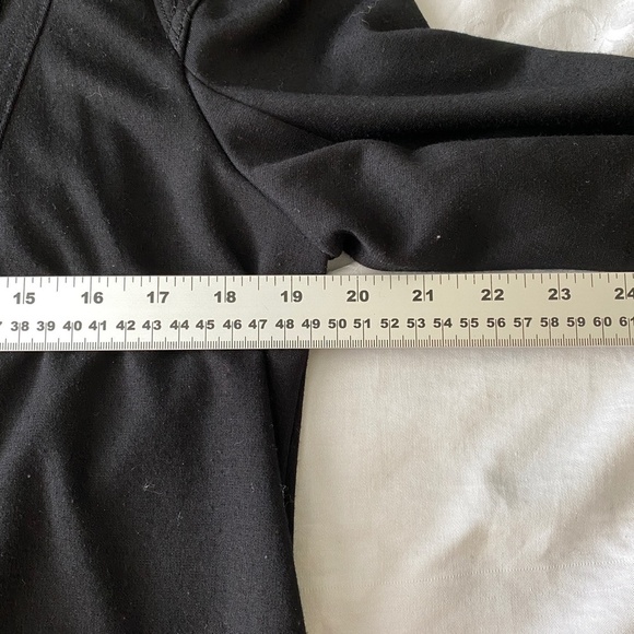 DKNY Jeans Black Off-Center Asymmetric Full Zip Performance Hooded Jacket‎ Large - Picture 11 of 15